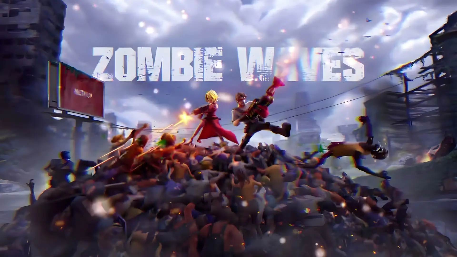 بازی Zombie Waves — بازی Zombie Waves؛ بقا با موج زامبی و مهارت‌های تصادفی