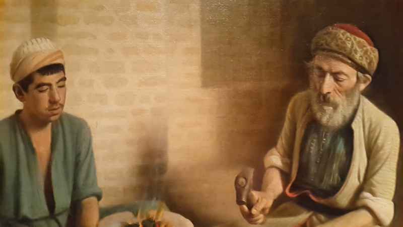 کمال‌الملک — کمال‌الملک؛ نقاشی که از زغال کاشان به دربار ناصرالدین‌شاه رسید