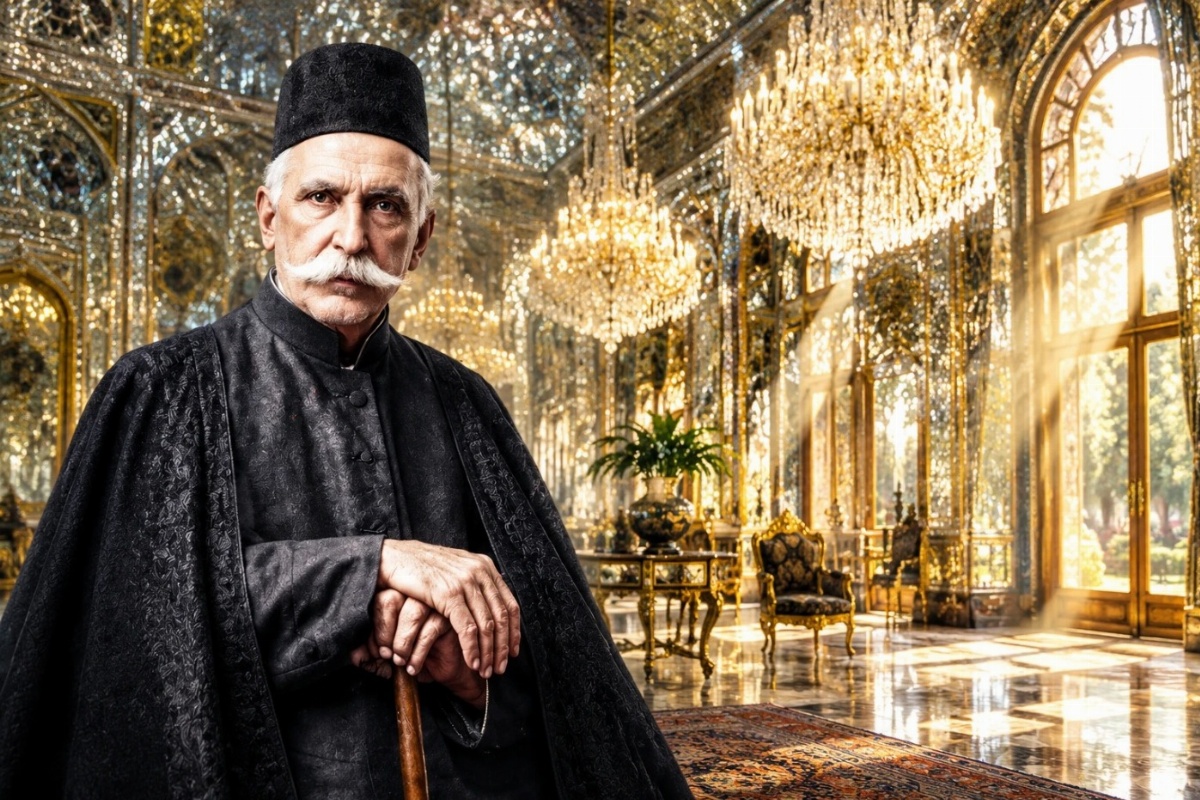 کمال‌الملک — کمال‌الملک؛ نقاشی که از زغال کاشان به دربار ناصرالدین‌شاه رسید