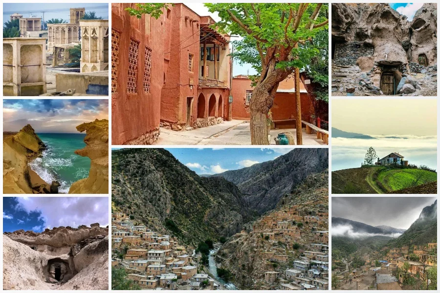 زیباترین روستاهای ایران — ۱۰ روستای بکر ایران برای بوم‌گردی؛ از ابر تا کویر
